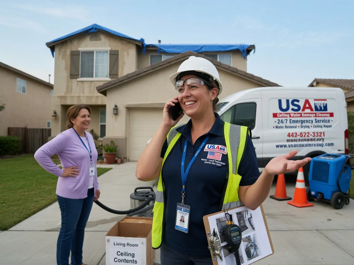 Ceiling Water Damage Restoration Climbing Hill, IA FAQs